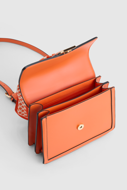 Scarf Top Handle Bag