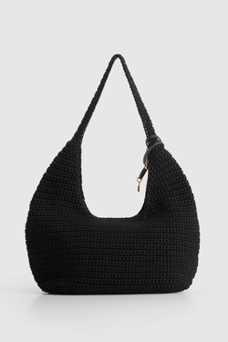 Rayon Crochet Shoulder Bag