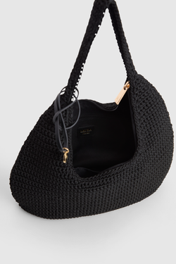 Rayon Crochet Shoulder Bag