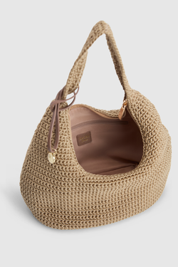 Rayon Crochet Shoulder Bag