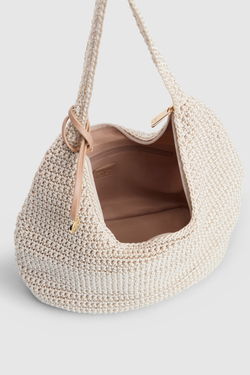 Rayon Crochet Shoulder Bag