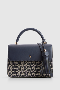 Mara Jacquard Top Handle Bag