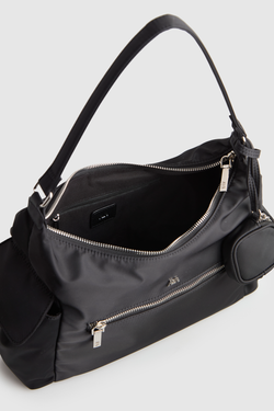 Rae Nylon Shoulder Bag