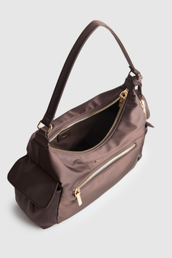 Rae Nylon Shoulder Bag