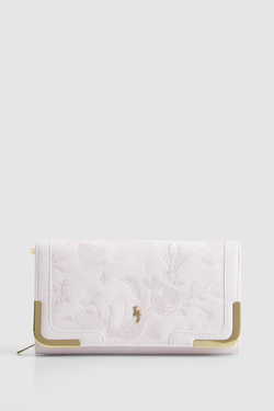 Embroidered Large Wallet