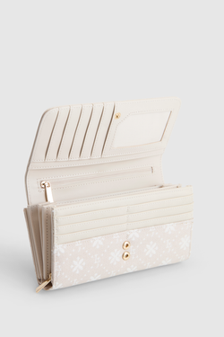 Jacquard Large Clutch Wallet