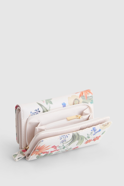 Floral Medium Trifold Wallet