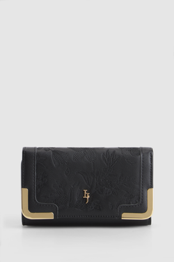 Embroidered Trifold Wallet