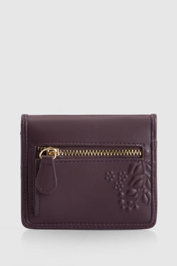 Embossed Press Stud Wallet