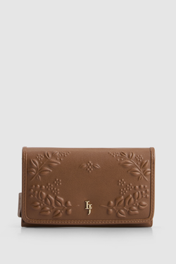 Embossed Trifold Wallet