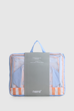 Stripe Compression Packing Cubes