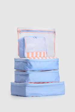 Stripe Compression Packing Cubes