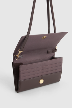Jacquard Flap Crossbody Bag